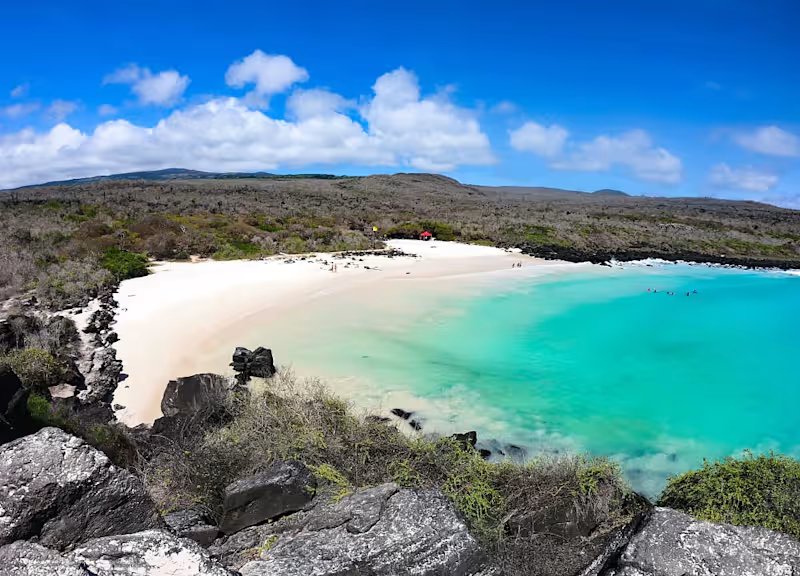 Puerto Chino beach on San Cristóbal, Galápagos